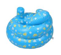 PartyKindom Multi-Functional Bath Support Seat Blow up Chair for Toddlers Bath Stool Inflatable Sofa Boy Girl