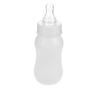 PartyKindom Multi Functional Small Animal Feeding Bottle with Controlled Flow Nipple Milk Feeder for Kitten Goat Lamb Nursing Water and Medicine Dispenser Pet Feeding Accessory