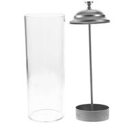 PartyKindom Multi Use Straw Dispenser Cabinet with Makeup Brush Holder and Chopstick Bucket Space Saving Detachable Organizer for Bar Milk Tea Shop and Home Countertop Easy to Clean and