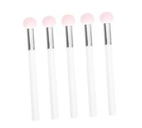 PartyKindom Mushroom Head Sponges 5Pcs Small Powder Cosmetic Brush Wet and Dry Dual Use Washable Sponge Puff for Foundation Concealer Daily Professional Makeup Application