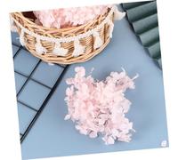 PartyKindom Natural Light Pink Preserved Hydrangea Petals Dried Eternal Flowers for DIY Ornaments Nail Art Supplies Wedding and Birthday Party Decorations