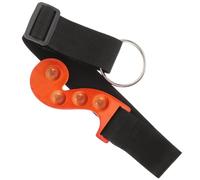 PartyKindom Non Slip Cello Endpin Anchor Holder with Adjustable Wide Straps Solid Wood Nonslip Mat Thicker Material for Floor Protection and Stable Performance