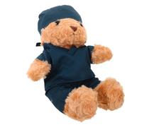 PartyKindom Nurse Outfit Bear Plush Stuffed Bear Graduation Day Present for Nursing Students Medical School Keepsake Cute Scrub Design Gift
