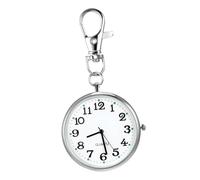PartyKindom Nurse Pocket Watch Keychain Fashionable Hanging Pendant Watch Durable Design for Nurses and Students Holiday Present for Medical Professionals Stylish and Portable
