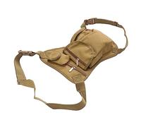 PartyKindom Outdoor Training Thigh Bag Waterproof Tactical Drop Leg Waist Pack for Hiking Camping Motorcycle Riding Mud Color