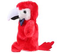 PartyKindom Parrot Plush Hand Puppet Soft Cartoon for Interactive Storytelling Engaging Parent Play for Parties and Creative Narratives