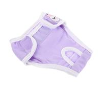 PartyKindom Pet Sanitary Pants for Female Dogs Washable and Breathable for Small Breeds during Menstruation Soft Material Ensures Comfort Reusable for Convenience for Managing Dog Periods at h