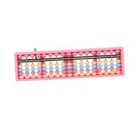 PartyKindom Plastic Abacus for Row Counting Frame Early Education Math Tool Enhancing Calculation Speed Accuracy Safe Durable Arithmetic for Preschool Classroom Group Activities