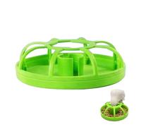 PartyKindom Plastic Parrot Feeding Bowl Bird Food Container for Pigeons and Doves Washable Bird Cage Accessory to Reduce Food Waste for Easy Cleaning