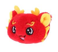 PartyKindom Plush Dragon Slap Bracelet with Cartoon Chinese Dragon Pattern Soft Stuffed Wrist Band for Party Favors and Decorations Lightweight Comfortable