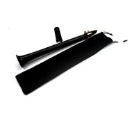 PartyKindom Pocket Saxophone Mini Saxophone Portable Woodwind Instrument for Beginners for Acoustic Spaces Handmade Black Saxophone for Music Enthusiasts