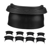 PartyKindom Pool Table Pocket Liners Plastic Snooker Table Bags Hole Liners Replacement Fit for Various Wear Resistant Game Accessories