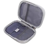 PartyKindom Portable First Aid Bag Lightweight Oxford Cloth Medicine Organiser Pouch for Car and Bike Use Compact Outdoor Medicine Storage for Travel and Emergency