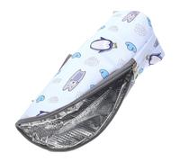 PartyKindom Portable Holds Sturdy Pouch Bottle Made of Insulated Oxford Cloth, Climate-Controlled Carrier that Bottles, for Travel Use by Office Workers and Students