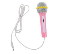 PartyKindom Portable Microphone for Early Education Machines High Sensitivity Amplifying Mic Compatible with Devices Replaceable Design for Singing Pretend Play and Party Fun
