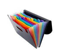PartyKindom Portable Multi Function File Folder Lightweight Accordion Document Organizer for School Office Use for Organizing Important Papers and Documents