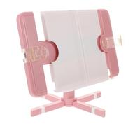 PartyKindom Portable Music Stand Adjustable Height Folding Sheet Music Rack for Recipe Book Holder Reading Rack Document Holder Tablet Stand