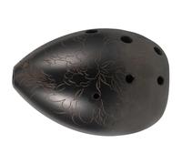 PartyKindom Portable Pear Shaped Xun for Beginners Pottery Student Instrument in Key Lightweight and Traditional Chinese Wind Instrument for Family Practice