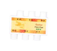 PartyKindom Portable Plastic Guitar Tuning Pipe, 6-Hole Tuner for Guitarists, Multi-Function Musical Accessory for Accurate Tuning at Practice or Rehearsal