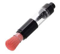 PartyKindom Press-type Makeup Brush Loose Powder Bottle Brush Portable Plastic Artificial Fiber for On-the-go Touchups and Travel
