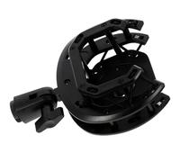 PartyKindom Professional Anti-vibration Microphone Shock Mount Mic Holder Compatible with Condenser Mics Stable Black Shockproof Support for Recording Gaming Voice-over