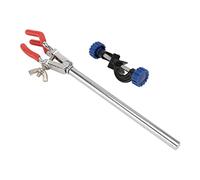 PartyKindom Prong Laboratory Clamp Lightweight Flask Clamp with Stand Clip for Beakers Test Tubes and Scientific Experiments Versatile Lab Supplies