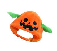 PartyKindom Pumpkin Headgear Halloween Party Hat Creative Plush Photo Prop for Themed Celebrations Comfortable Fit for Adults for Festive Fun and Memorable Moments