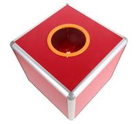 PartyKindom Raffle Box for Parties and Gatherings Ticket Holder Secure Donation Container with Lock for Fundraising Events and Community Voting 1 Set