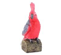 PartyKindom Realistic Parrot Bird Model Toy for Boys and Girls Educational Simulation Ornamental Figure for Learning and Play for Home Decor and Fairy Gardens