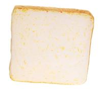 PartyKindom Realistic Toast Bread PET Cushion Bed for Cats and Dogs 40x40x7cm Soft Plush Seat Pad for Sleeping and Playing