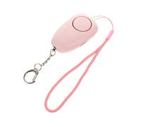 PartyKindom Rechargeable Personal Safety Alarm with Dual Sound and LED Light Compact Security Alarm for Women and Emergency Protection for Night Running Hiking Camping and Travel Pink with