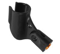 PartyKindom Reliable U Type Microphone Clip for Stable Mounting Easy Installation for Wired Wireless Mic Smooth Finish Practical Clamp for Recording Broadcasting