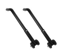 PartyKindom Replacement Aluminum Alloy Anti Roll Wheelchair Caster Assembly with Enhanced Stability and Quick Installation for Indoor and Outdoor Wheelchair Use, Mobility Accessory