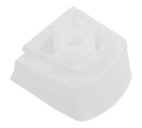 PartyKindom Replacement Roller Skate Brake Pads for Inline and Quad Skates White High Grip Toe Stops with 6mm Hole Skating Brake Accessories and Beginners