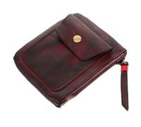 PartyKindom Retro Leather Coin Pouch Convenient Mini Coin Bag for Easy Storage Durable and Compact Design for Travel Work and Special Occasions for Birthdays and Anniversaries
