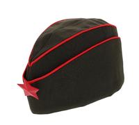 PartyKindom Russian Sailor Dance Hat with Reinforced Edge Lightweight Breathable Navy Style Cap for Women and Men Durable Performance Accessory for Competitions and Daily Practice