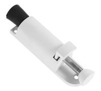 PartyKindom Safety Door Kick Stopper Versatile Floor Mounted Door Brake for Indoor Outdoor Use Invisible White Small Foot Pedal Protector Stable Positioning and Wall Protection