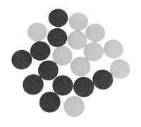 PartyKindom Sandpaper Pads Frosted Emery Material Replaceable 20pcs Round and with Washable Design Effective Dead Skin Remover Electric Foot Grinder Foot Care Tool for Pedicure