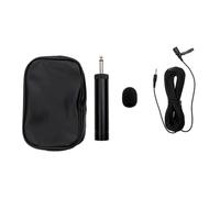 PartyKindom Saxophone Pickup Clip-on Musical Instrument Condenser Microphone 10m Cable and Storage Bag for High-fidelity Sound Capture