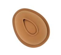 PartyKindom Silicone Easter Egg Chocolate Mold for DIY Baking, Coffee Colour, Eggshell Shape, Not Easy to Deform Or Break, for Easter Holiday Kitchen Use