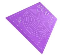 PartyKindom Silicone Kneading Mat Thickened Nonstick Dough Rolling Cushion with Multi Scale Design Reusable Skid Pastry Mat for Baking Pizza Bread and Handmade Noodles