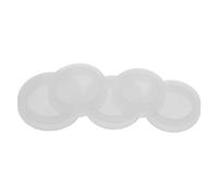 PartyKindom Silicone Piggy Bank Stopper Replacement Simple Classic Design 5pcs with Leakproof Closure and Universal Fit, Round Shape Easy Install Coin Storage Plug for Saving Box for Home Use