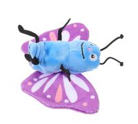 PartyKindom Soft Plush Butterfly Hand Puppet for Comfortable Interactive for Role Play Puppet Theatre Early Learning and Sensory Play with Safe Materials and Charming Design