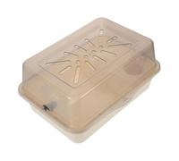 PartyKindom Spacious Plastic Hamster Carrier Cage with Multifunctional Zones for Sleeping Eating and Playing Small Pet Habitat for Guinea Pigs Hedgehogs and Traveling Small Animals