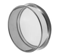PartyKindom Stainless Steel Ceramic Industry Sieve Fine Mesh Screen Round Flour Sifter Filter for Slurry Pigment Filtration Reusable Kitchen Strainer