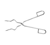 PartyKindom Stainless Steel Crucible Tongs Multi-Purpose Laboratory Clamp Beaker and Flask Clip for Chemical and Biochemical Experiments in Professional Scientific Use