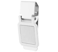 PartyKindom Stainless Steel Money Clip with Simple Operation and Fine Workmanship, Practical Metal Bill Fold Clip for Outdoor Use, Saving Time and Effort with Beautiful Design and Sturdy