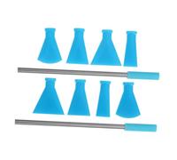 PartyKindom Stainless Steel Paint Straw Nozzle Kit for Acrylic Pouring Art Precision Fluid Control Tools for Bloom and Dutch Pour Techniques Versatile Painting Accessories for Artists and DIY