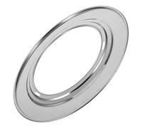 PartyKindom Stainless Steel Steamer Basket Rack 27.5cm Diameter Metal Steaming Ring for Dumplings and Dim Sum Cooking Steamer Pot Adapter Suitable for Vegetable and Seafood Steaming