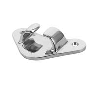 PartyKindom Stainless Steel Yacht Deck Chock Durable Mooring Cleat for Boats Compact Triangular Design for Enhanced Rope Management Hardware for Ship and Yacht Use